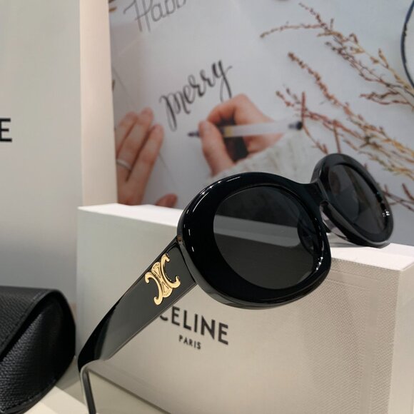 Celine acetate Triomphe 01 Sunglasses - Picture 4 of 4